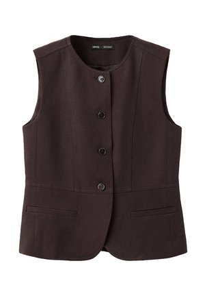 Mango, ADULT - Chaleco - dark brown