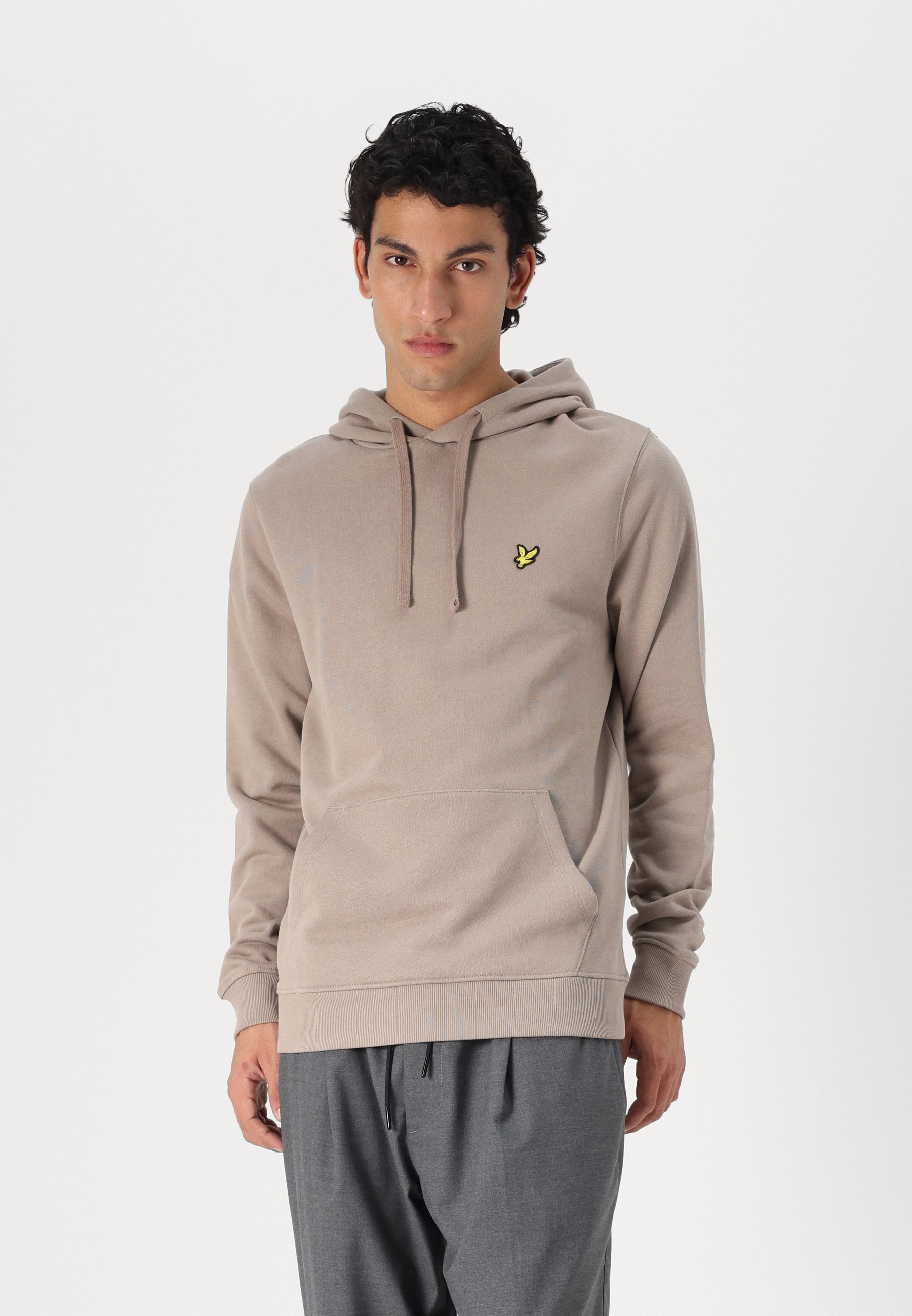 Lyle Scott Felpa heritage taupe/marrone chiaro