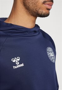 Sweat À Capuche Navy Hummel DBU Travel Hoodie Danemark Gr.M-3XL