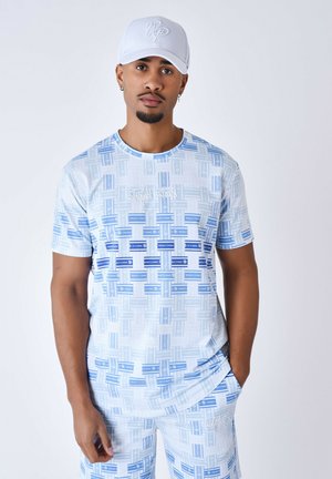 Camiseta estampada - bleu ciel