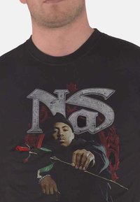 Paradiso Clothing NAS HIP HOP IS DEAD  - Print T-shirt - black