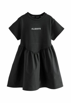 smALLSAINTS REGULAR FIT - LOGO CHEVRON - Jerseyklänning - black