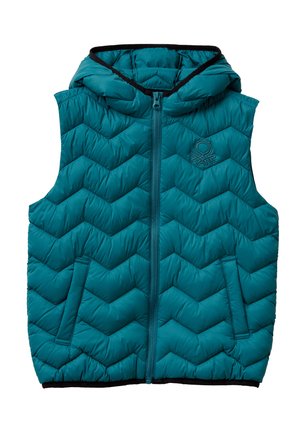 WITH HOOD  - Bodywarmer - blue