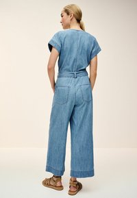 Next WIDE LEG - Overall / Jumpsuit - mid blue
