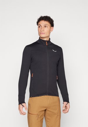 Salewa PUEZ WAFFLE JACKET - Fleece jacket - black out