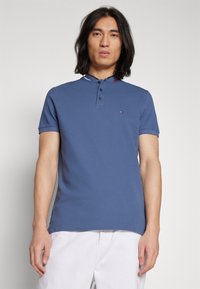 Tommy Hilfiger MAO TIPPED SLIM  - Pólóing - faded indigo