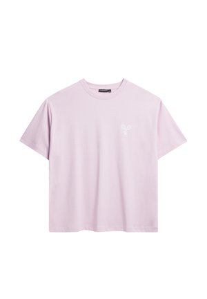 Print T-shirt - pink lavender