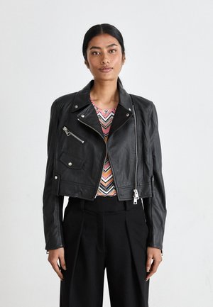 Veste en cuir - black