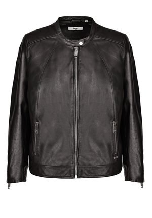 Maze Nahkatakki - black