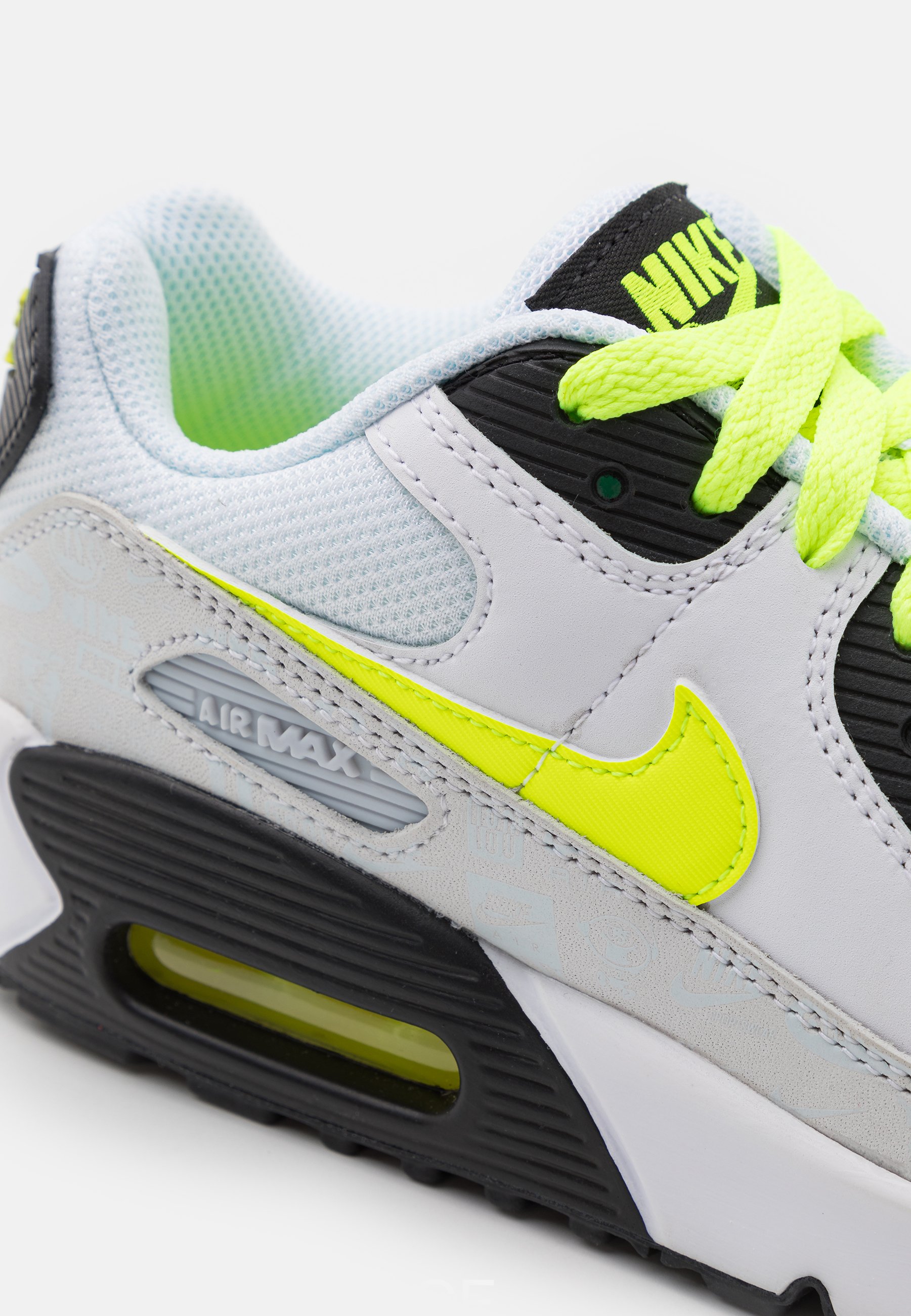 Schuhe NIKE - Air Max 90 Ltr (GS) 833412 023 Dark Grey/Volt/Black - Unisex  | eschuhe.de