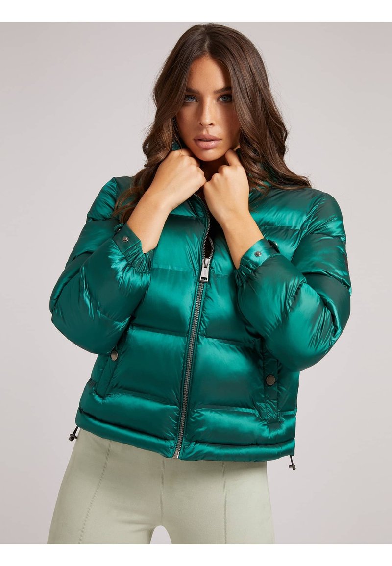Damen Leichte Jacken | Guess Winterjacke grün - FZ64794 Damen Leichte Jacken | Guess Winterjacke grün - FZ64794