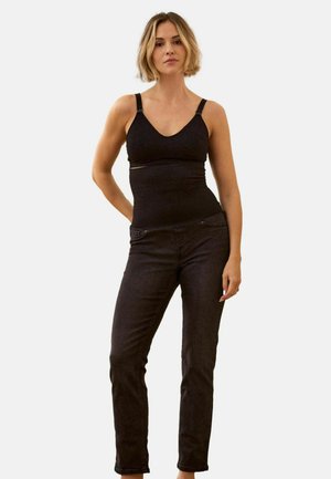 PREMIUM  POST MATERNITY SUPPORT  - Jeans straight leg - black
