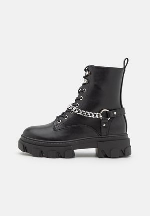 Bottines à plateau - black
