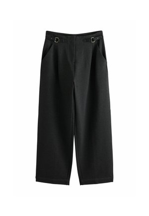 Next, TALL FIT - N. PREMIUM HEAVYWEIGHT PONTE BARREL LEG TROUSERS - Trousers - grey