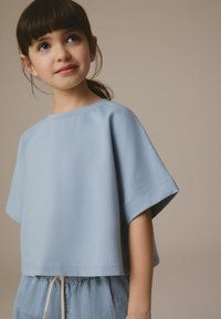 Next BOXY - Jednoduché tričko - blue