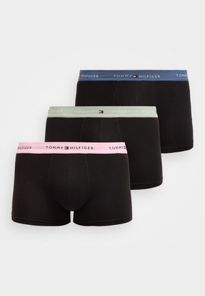 SIGNATURE TRUNK 3 PACK - Boxers - black/pink