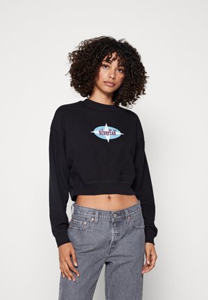 Levi's® GRAPHIC LAUNDRY CREW - Sudadera - caviar