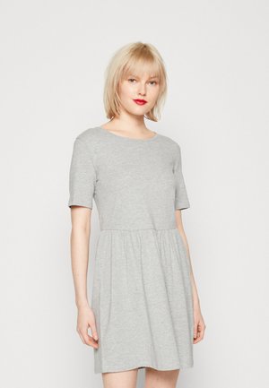 JDY JDYAVA DRESS - Džersio suknelė - light grey melange