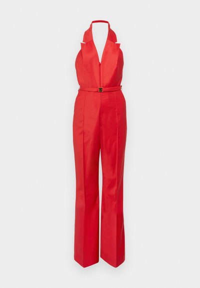 Materiel BUCKLE BELT JUMPSUIT - Macacão - red