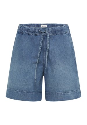 Mustang, Jeans Shorts - blau