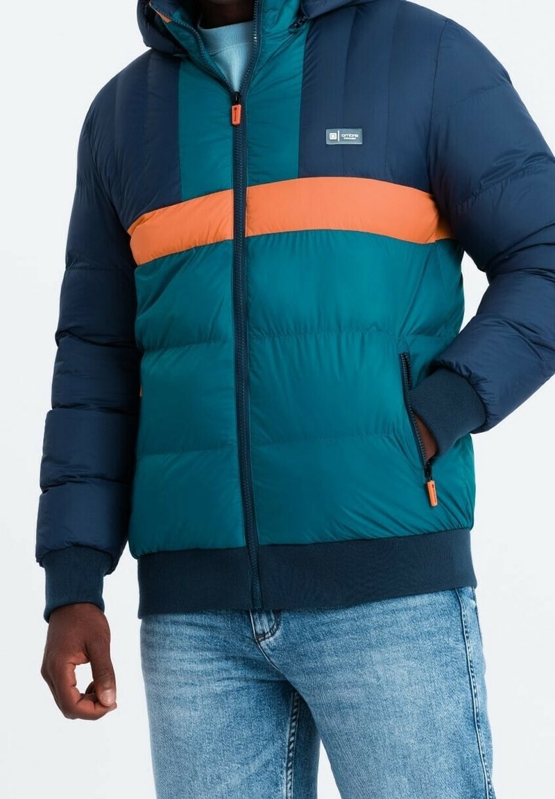 Ombre Vinterjakker - dark blue