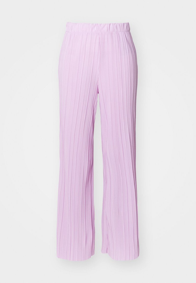 Pieces Broek donkerroze