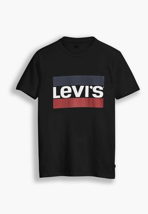 Levi's® SPORTSWEAR LOGO GRAPHIC TEE - T-shirt print - black