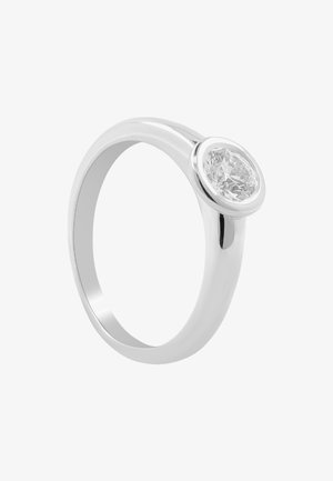 MUAU Schmuck SOLITAIRE RING DIAMANT 0.50CT. - Ring - weißgoldfarben