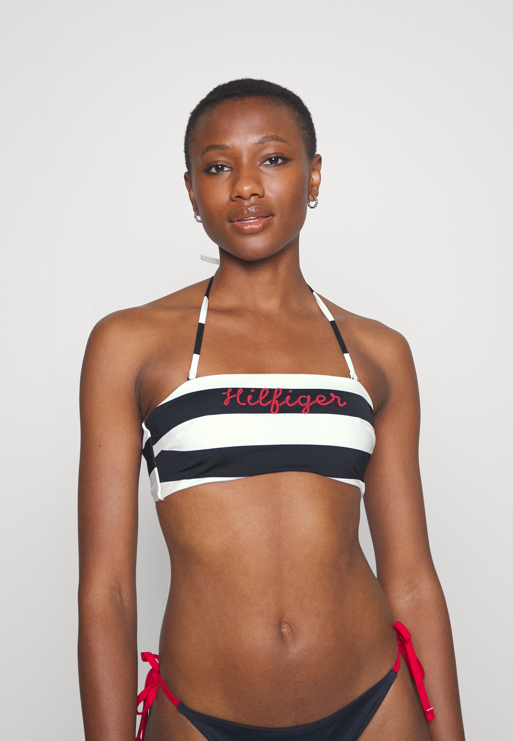 Tommy Hilfiger BANDEAU UW - Bikini top - desert sky/dark blue - Zalando.de