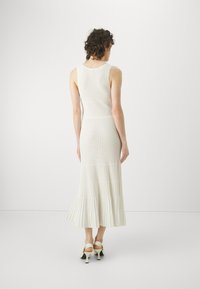 Pinko TIGLIO ABITO - Abito in maglia - white