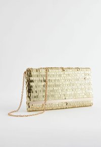 Next DETACHABLE STANDARD - Listová kabelka - gold coloured sequin