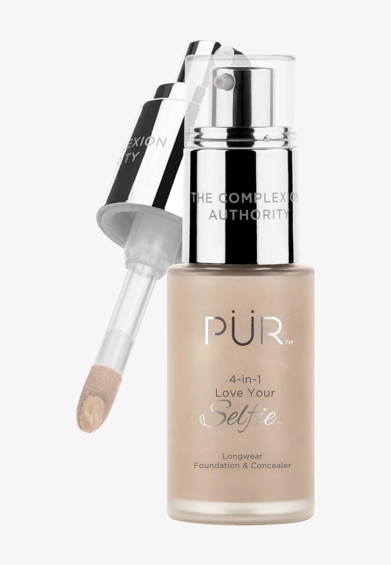 PUR - 4-IN-1 LOVE YOUR SELFIE LONGWEAR FOUNDATION AND CONCEALER - Foundation - almond, Vergrößern