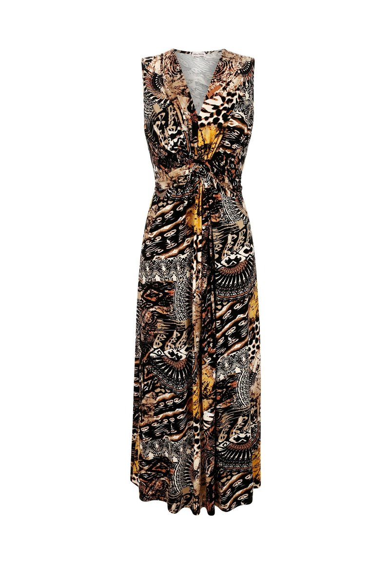 Damen Freizeitkleider | Alba Moda Maxikleid braun - IG00674 Damen Freizeitkleider | Alba Moda Maxikleid braun - IG00674