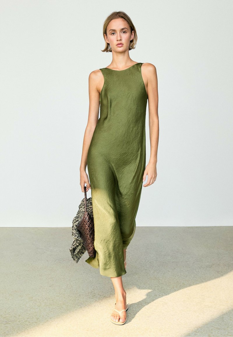 Massimo Dutti FLOWING MIDI DRESS - Maxi dress