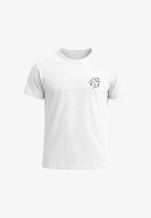Neverless, Print T-shirt - weiß