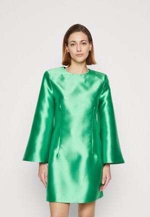 ZINA WIDE SLEEVE MINI DRESS - Kokteilinė suknelė / vakarėlių suknelė - bright green