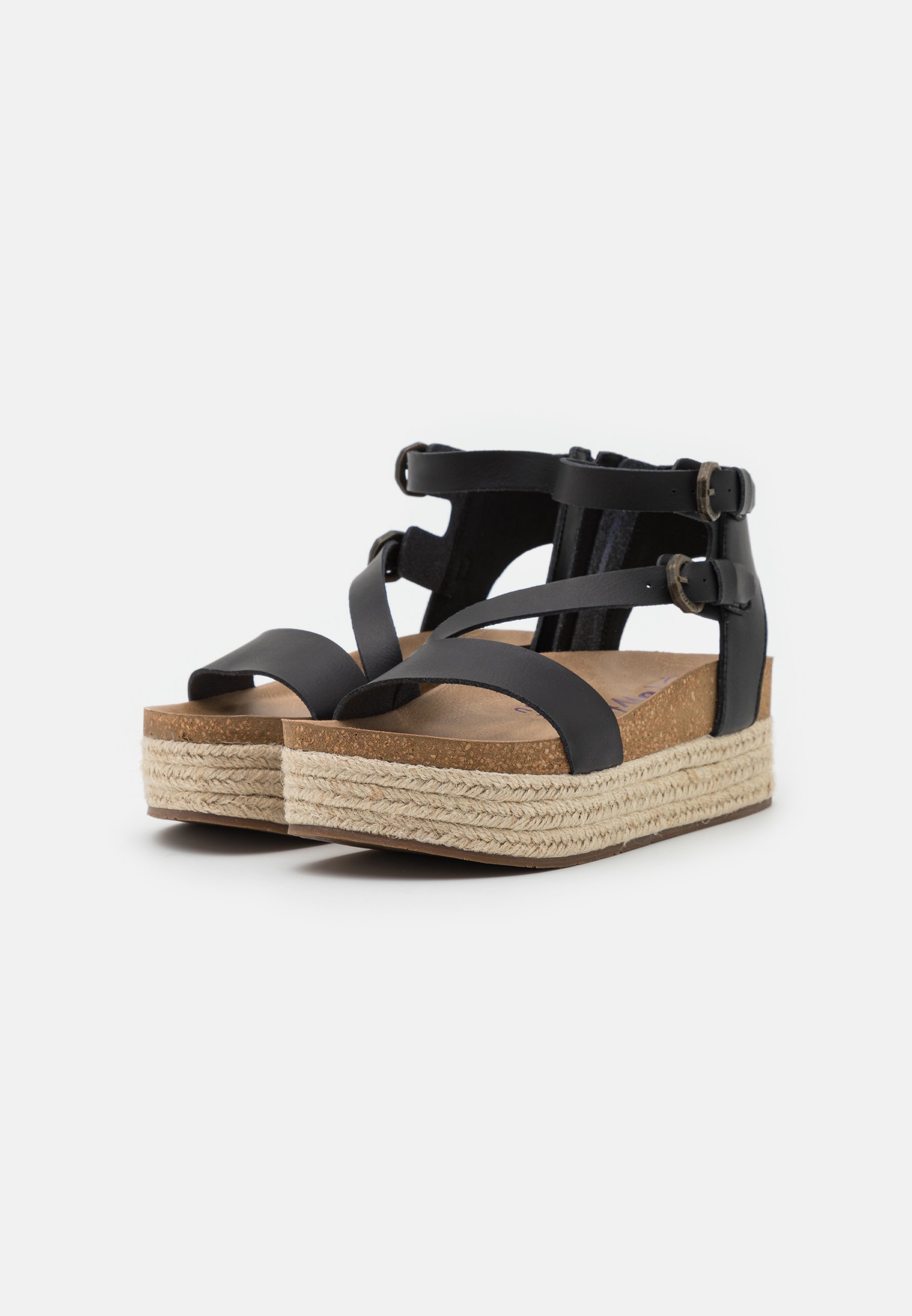 blowfish black wedges
