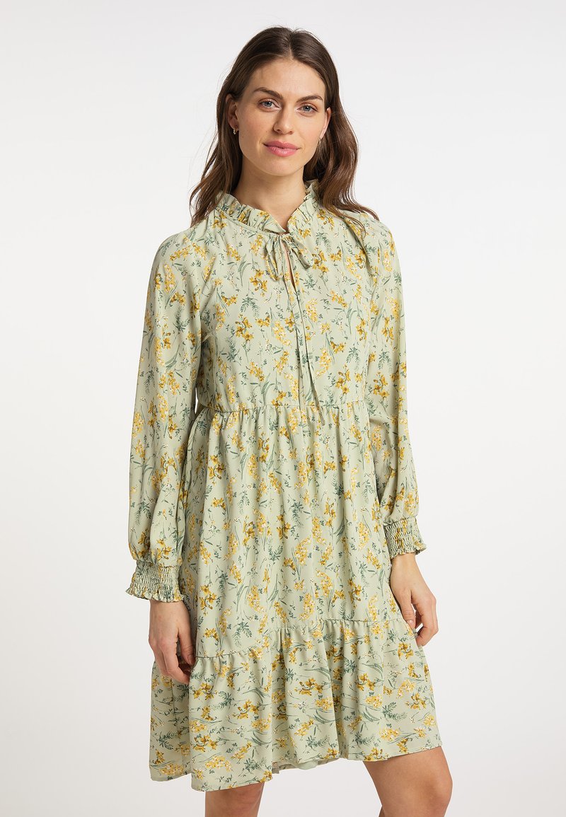 Damen Freizeitkleider | usha USHA QISHA Freizeitkleid hellgrün mehrfarbig/hellgrün - AR08030 Damen Freizeitkleider | usha USHA QISHA Freizeitkleid hellgrün mehrfarbig/hellgrün - AR08030