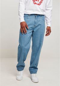 Southpole - SOUTHPOLE SPRAY LOGO - Relaxed fit jeans - retro midblue Thumbnail Image 1