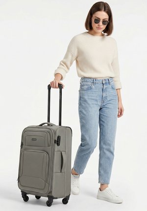 smartbox, EDITION 04 4 ROLLEN TROLLEY 67 CM MIT DEHNFALTE UNISEX - Trolley - taupe grey