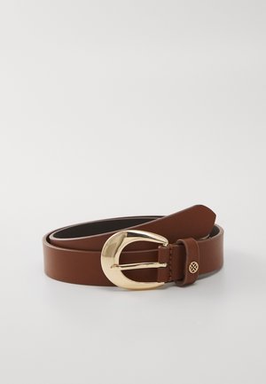 LEATHER - Bælter - cognac