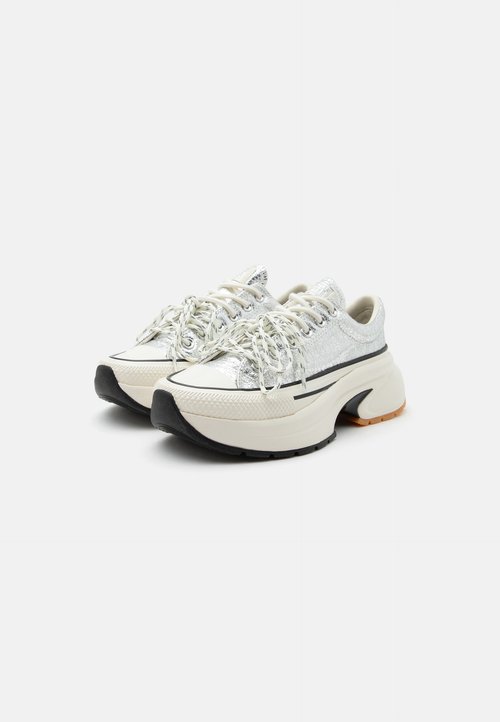 Converse RUN STAR CRUSH - Trainers - pure silver-coloured/egret/black — photo 2