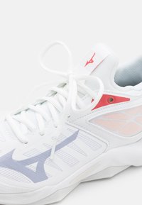 Mizuno WAVE DIMENSION - Obuća za odbojku - white/aleutian/cloud pink