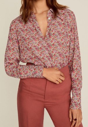 Overhemdblouse - pink