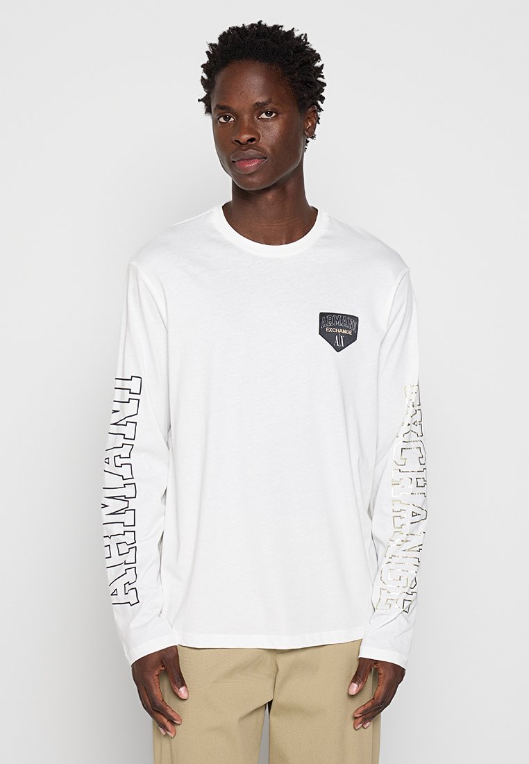 Armani Exchange Longsleeve wit