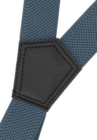 Fabio Farini HOSENTRÄGER 3CM BREITE X-FORM VERSTELLBARE LÄNGE MIT CLIPVERSCHLUSS - Gürtel business - hellblau