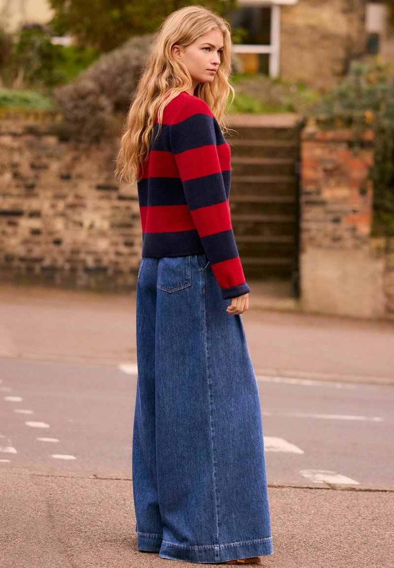 Next Jean Flare - Denim Dark Blue/bleu