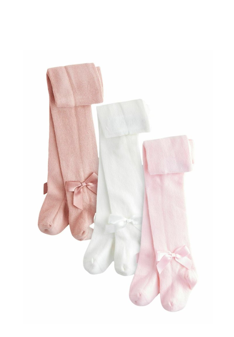 Next BOW 3 PACK - REGULAR FIT - Sukkpüksid - pinks cream