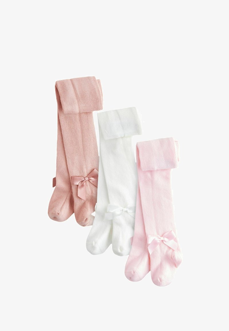 Next BOW 3 PACK - REGULAR FIT - Sukkpüksid - pinks cream