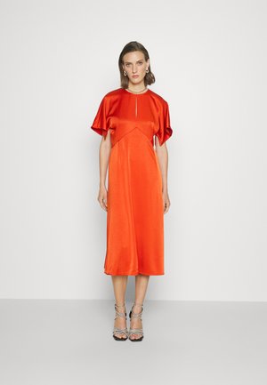 MICHAEL Michael Kors FLUTTER - Cocktail φόρεμα / Φόρεμα για πάρτι - bright terracotta